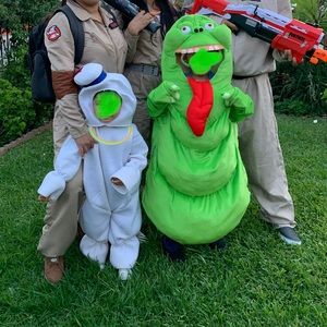 Slimer ghostbusters costume
